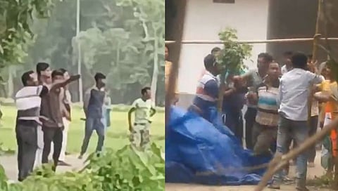 Lok Sabha polls Voting first phase | प. बंगालमध्ये मतदानावेळी हिंसाचार, भाजप-तृणमूल कार्यकर्त्यांमध्ये धुमश्चक्री, मणिपूरमध्ये गोळीबार