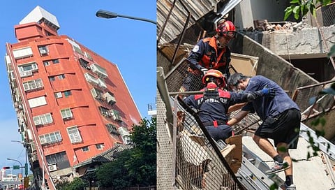 Taiwan Earthquake | तैवान शक्तिशाली भूकंपाने हादरले, ४ मृत्यू, ५७ जखमी, समुद्रात त्सुनामीच्या लाटा उसळल्या