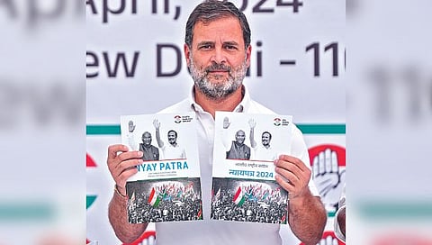 Congress manifesto for Lok Sabha election 2024 | काँग्रेसच्या जाहीरनाम्यातील प्रमुख आश्वासने