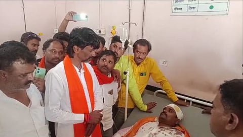 गेवराई : मनोज जरांगे समर्थक अमोल खुणे यांच्यावर जीवघेणा हल्ला