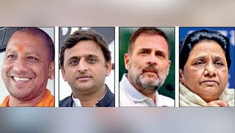 यूपीमध्ये एनडीए जोरात, विरोधी आघाडी कोमात