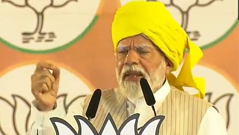 PM Modi on Congress : काँग्रेसने मराठवाड्याचा विश्वासघात केला: PM मोदींचा धाराशिवमध्ये हल्लाबोल