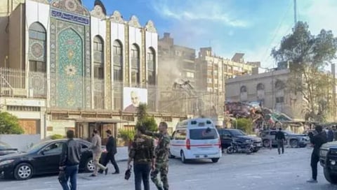 Israel Strike On Iranian Embassy : इस्रायलचा सिरियातील इराणच्या दुतावासावर बॉम्बहल्ला; सर्वोच्च कमांडरसह ८ ठार
