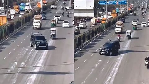 झिगझॅग ड्रायव्हिंग अन् बारा हजारांचा भुर्दंड!