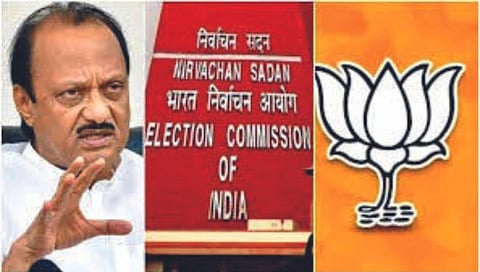 Lok Sabha Elections 2024 : अजित पवार गटाची भाजपविरोधात निवडणूक आयोगाकडे तक्रार