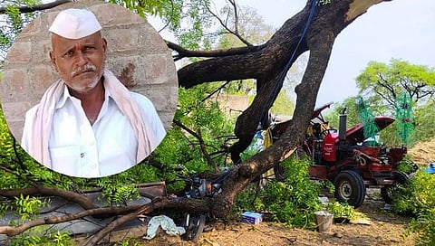 छ.संभाजीनगर: टाकळी अंबड येथे वीज पडून शेतकऱ्याचा मृत्यू, बैल दगावले