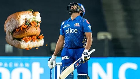 Rohit Sharma : रोहित आठवर बाद आणि ट्रेन्डमध्ये आला ‘वडापाव’!