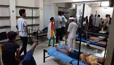 कोल्हापूर: कुरुंदवाड येथील सैनिकी शाळेतील विद्यार्थ्यांसह ३८ जणांना जेवणातून विषबाधा