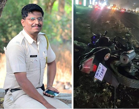 दु्र्दैवी : अज्ञात वाहनाच्या धडकेत पोलीस हवालदाराचा मृत्यू