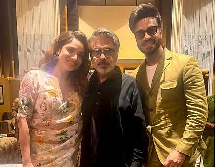 ankita-sanjay leela bhansali-vicky jain