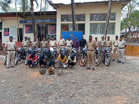 गडहिंग्लज : नेसरी पोलिसांकडून आंतरराज्य टोळी जेरबंद