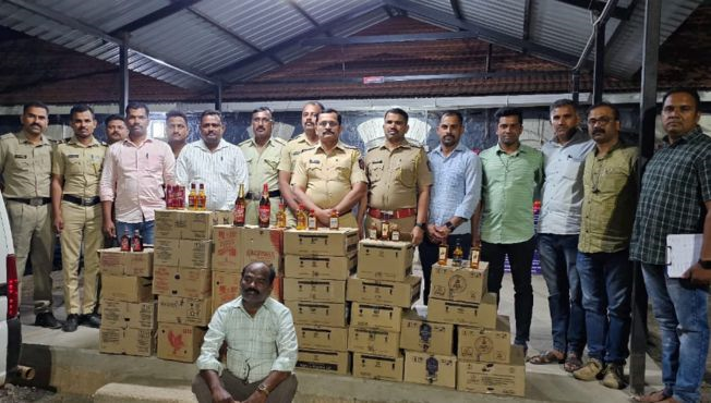 ६ लाखांचा मुद्देमाल हस्तगत