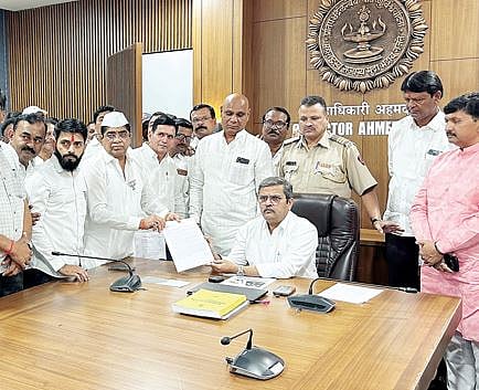 डॉ. विखे यांना धमकावणार्यांविरुद्ध कारवाई करा : महायुतीच्या शिष्टमंडळाची मागणी