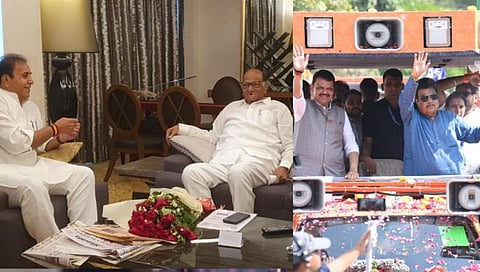 नागपुरात प्रचार जोरात