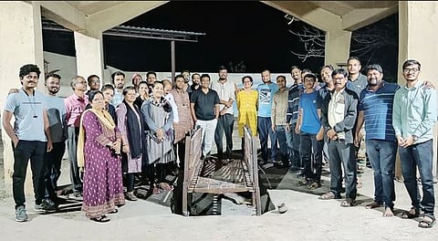 भुताचा शोध घेण्यासाठी रात्र घालवली स्मशानात; म.अंनिसचा उपक्रम