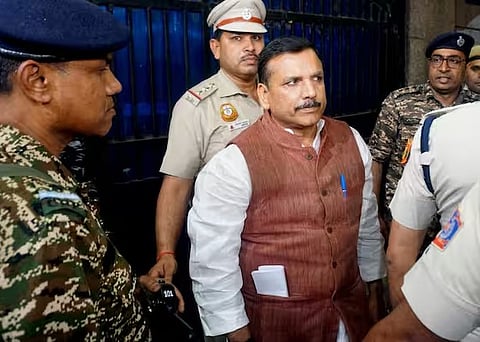 Sanjay Singh Tihar Jail : संजय सिंह यांची तिहार तुरुंगातून सुटका, 6 महिन्यांनी जामीन