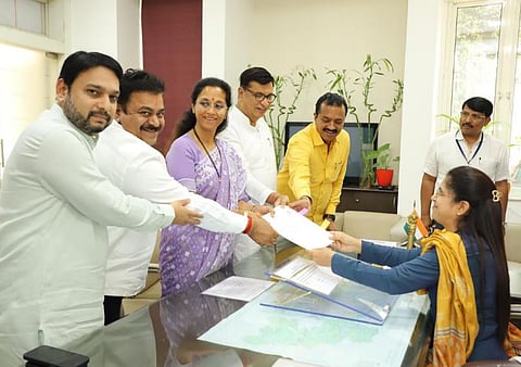 Loksabha election 2024 : खासदार सुप्रिया सुळे यांचा उमेदवारी अर्ज दाखल