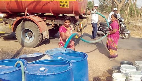 जलसंकट : बोपगाव परिसरात दुष्काळाची छाया गडद