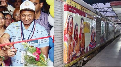 ‘भारत गौरव’ रेल्वे देवभूमीकडे थाटात रवाना; पुणे रेल्वे स्थानकावर पर्यटकांचे जंगी स्वागत