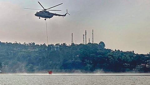 उत्तराखंडात वणव्यात 82 एकर जंगल खाक; लष्कर आणि हवाई दल मदतीला