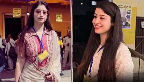 निवडणूक अधिकारी नव्हे; सौंदर्याची खाणच!