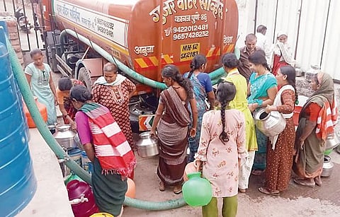 पाणीटंचाईने डोळ्यांत पाणी! कात्रजसह समाविष्ट गावांमध्ये समस्या गंभीर