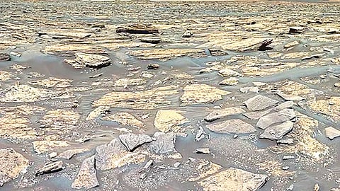 मंगळावर ऑक्सिजनसंपन्न खडकांचा शोध