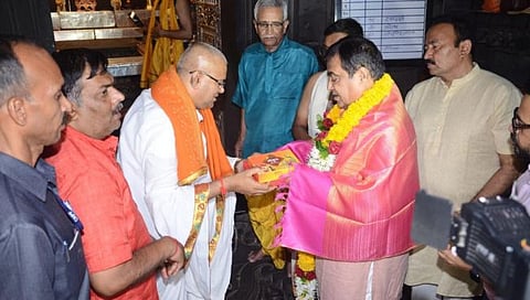 Nitin Gadkari Nashik | नितीन गडकरी श्री काळाराम चरणी लीन