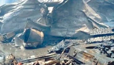 गोवा : बांबोळीत 2 सिलिंडर्सच्या स्फोटांत 10 झोपड्या खाक