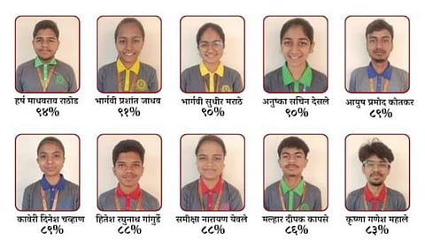 पिंपळनेर : अग्रवाल मेमोरिअल स्कूलचा शंभर टक्के निकाल