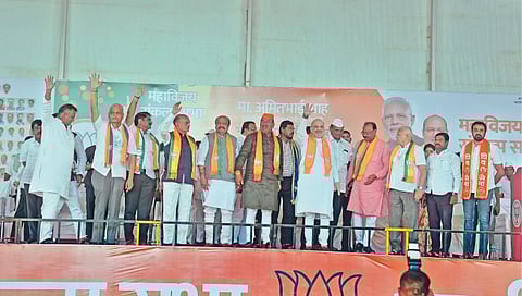 काँग्रेस, पवारांची व्होट बँक आता उध्दव यांचीही : अमित शहा