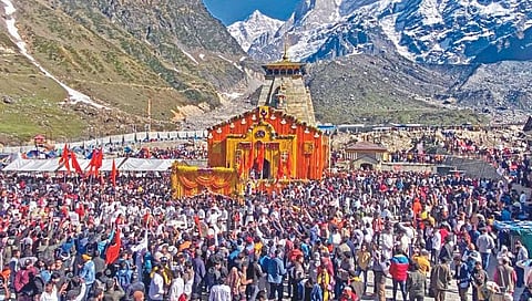 केदारनाथचे दरवाजे उघडले; चारधाम यात्रा सुरू