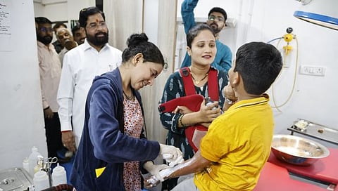 … आणि जखमी रुद्रांशच्या मदतीला धावले मुख्यमंत्री