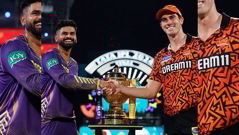 IPL 2024 Final : हैदराबादचा डाव 113 धावांवर गुंढाळला; पॅट कमिन्स बाद