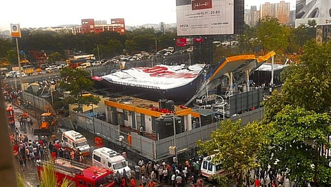 Ghatkopar hoarding collapse : घाटकोपर होर्डिंग दुर्घटना हे रेल्वेचेच पाप! वर्षाकाठी जीआरपी घेत होती ६ लाखांचे भाडे