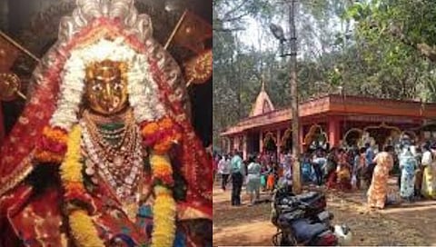 बेळगाव : उचगावच्या मळेकरणी देवस्थानमध्ये बकऱ्यांचा बळी देण्यास बंदी