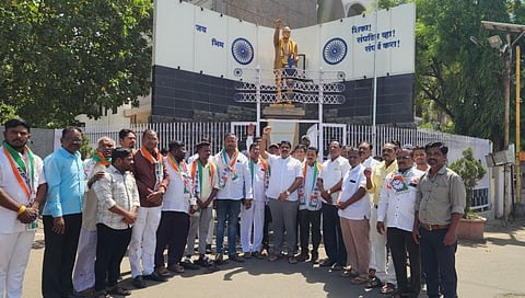 सांगली : विट्यात जितेंद्र आव्हाडांचा राष्ट्रवादीकडून निषेध