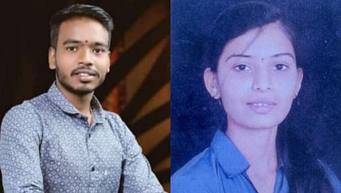 मृत मंगेश राजाराम शिंदे, प्रियंका संतोष तिडके