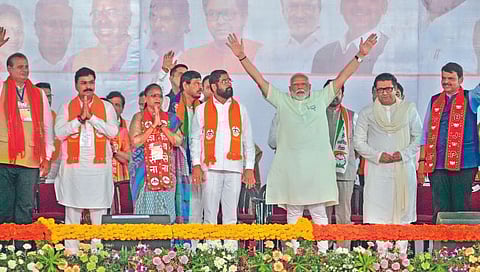 मविआच्या काळात मुंबईच्या विकासाला खीळ : पंतप्रधान मोदी