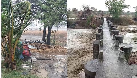 Dharashiv Rain : उमरगासह ग्रामीण भागाला पावसाने झोडपले