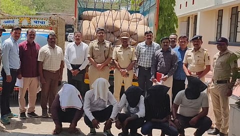 वाशिम: मारसूळ येथून शेतमाल चोरणाऱ्या ५ जणांना अटक; ९ लाखांचा मुद्देमाल जप्त