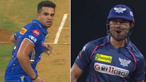 Arjun Tendulkar : विकेट नाही, पूरणने षटकार ठोकले, अर्जुन तेंडुलकरने अर्ध्यातच मैदान सोडले