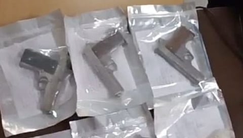 अमरावती : मेळघाट सीमेवरील अवैध शस्त्र निर्मिती कारखाना उध्वस्त; ३५ पिस्तूल जप्त