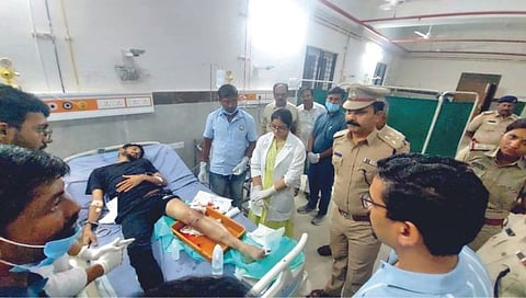 बेळगाव : हल्ल्यानंतर पळणार्या खुन्यावर झाडल्या गोळ्या; नरगुंदजवळील घटना