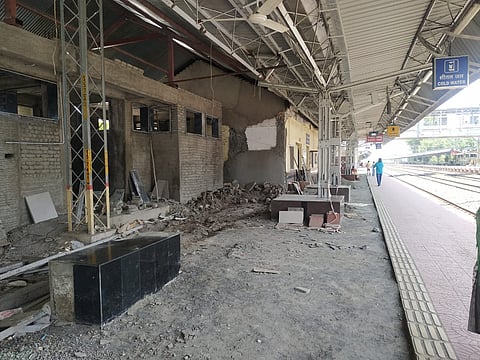 तळेगाव रेल्वे स्टेशनची दुरवस्था