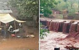 राजगडसह प. हवेलीला पावसाचा तडाखा; उन्हाळी पिके, वीटभट्ट्यांचे नुकसान