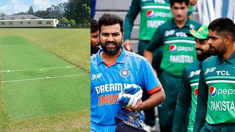 IND vs PAK T20 WC : ‘ड्रॉप-इन खेळपट्टी’वर रंगणार भारत-पाक सामना! (Video)