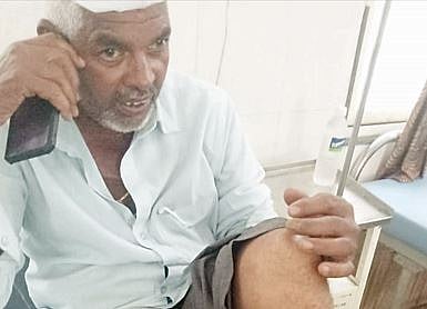 राजुरीत कोल्ह्याच्या हल्ल्यात शेतकरी जखमी; गायीसह शेळीला घेतला चावा