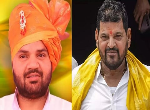 करण भूषण सिंह आणि बृजभूषण शरण सिंह (संग्रहित छायाचित्र )