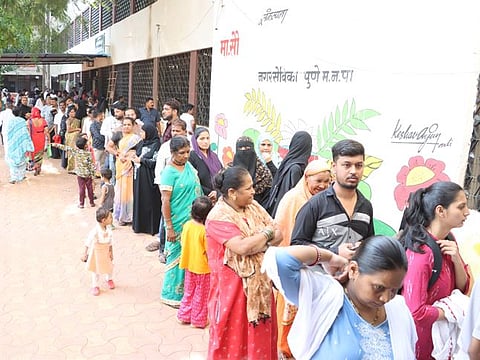 Loksabha Election | लोकशाहीचा उत्सव; पुणेकरांचा हिरिरीने सहभाग